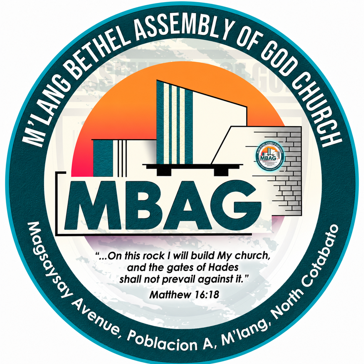 M'lang Bethel Assembly of God Church emblem